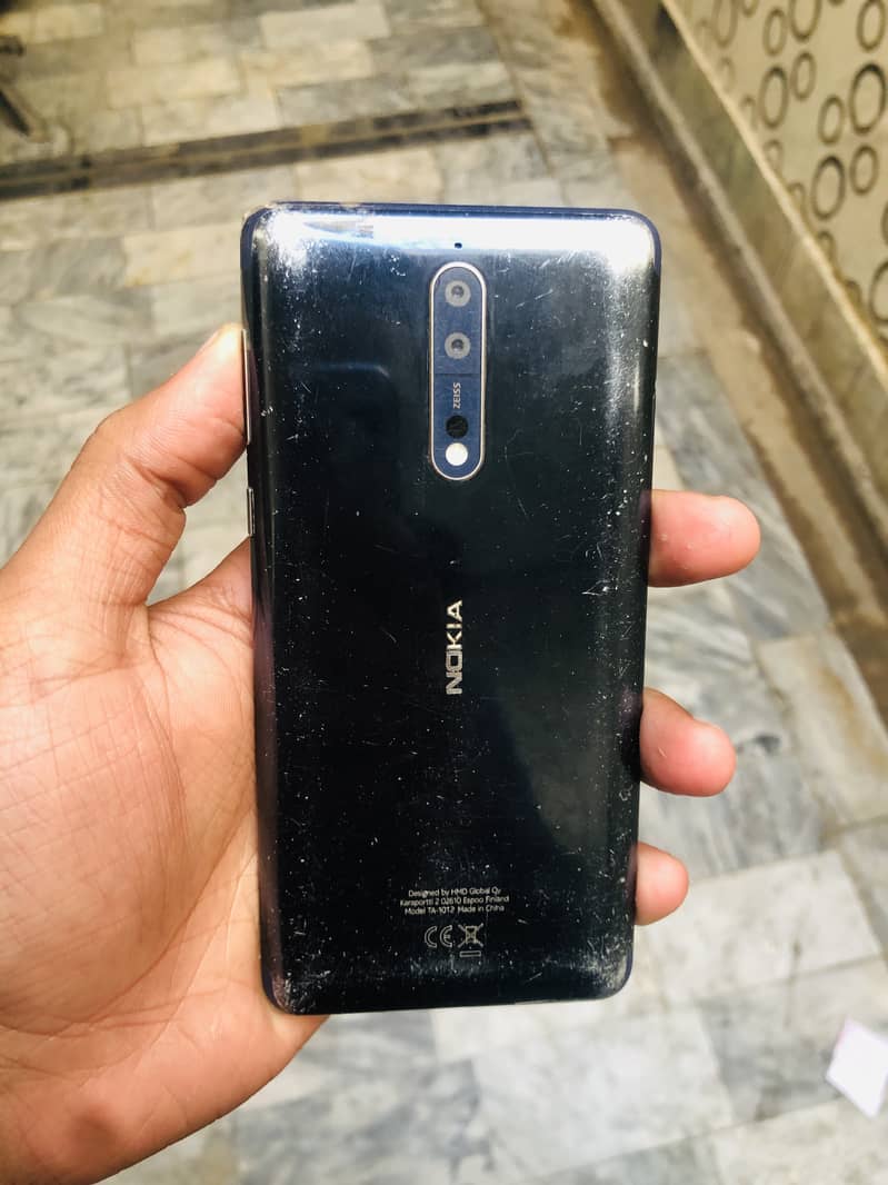 nokia 8 4GB ram 64GB memory 0