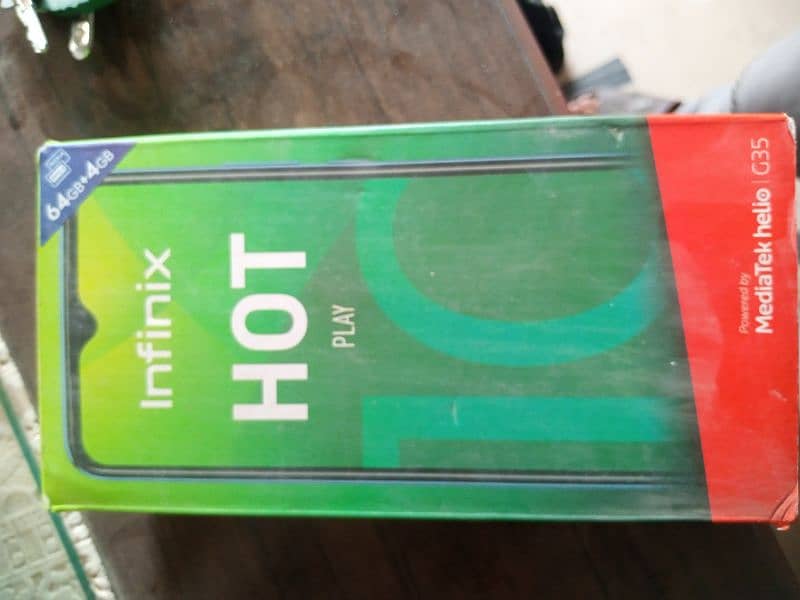 infinix hot 10 play 10/10 condition all sensors are working 6