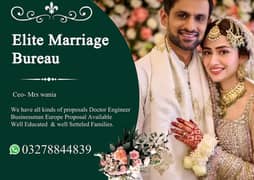 Marriage Bureau services Online rishta Pakistan & Abroad proposals