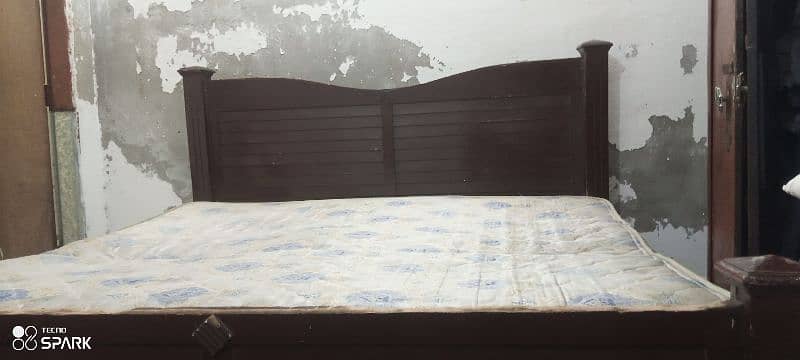 Double Bed with mattress 0