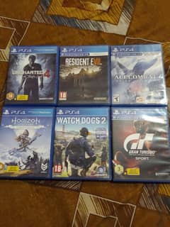 PS4 GAMES IN GOOD CONDITION SCRATHLESS CDS