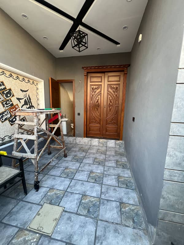 3 marla brand new house for sale in AL Hafeez garden phase 5 main canal road Lahore 1