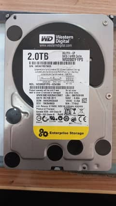 2 TB Harddisk