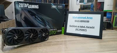 Nvidia RTX 4070Ti super ZOTC Trinity Black 16GB