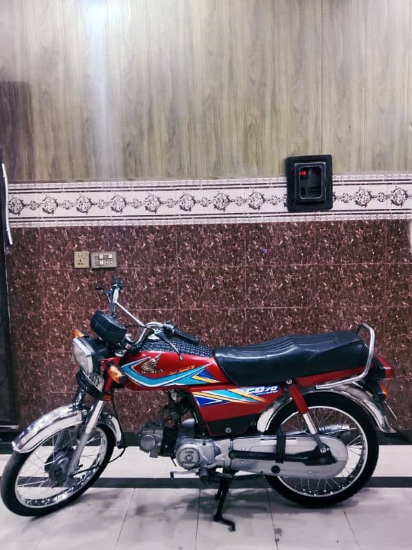 Honda cd 70 2019 model 0