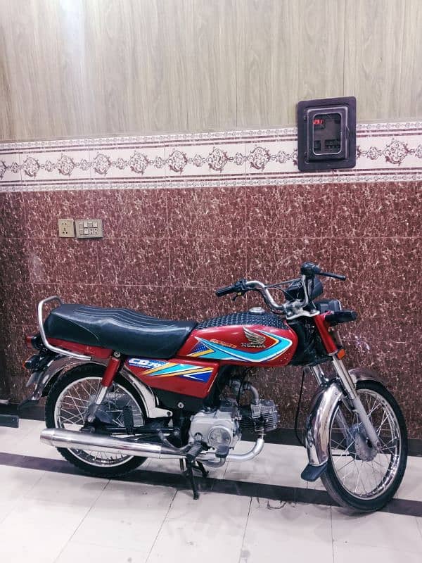 Honda cd 70 2019 model 4