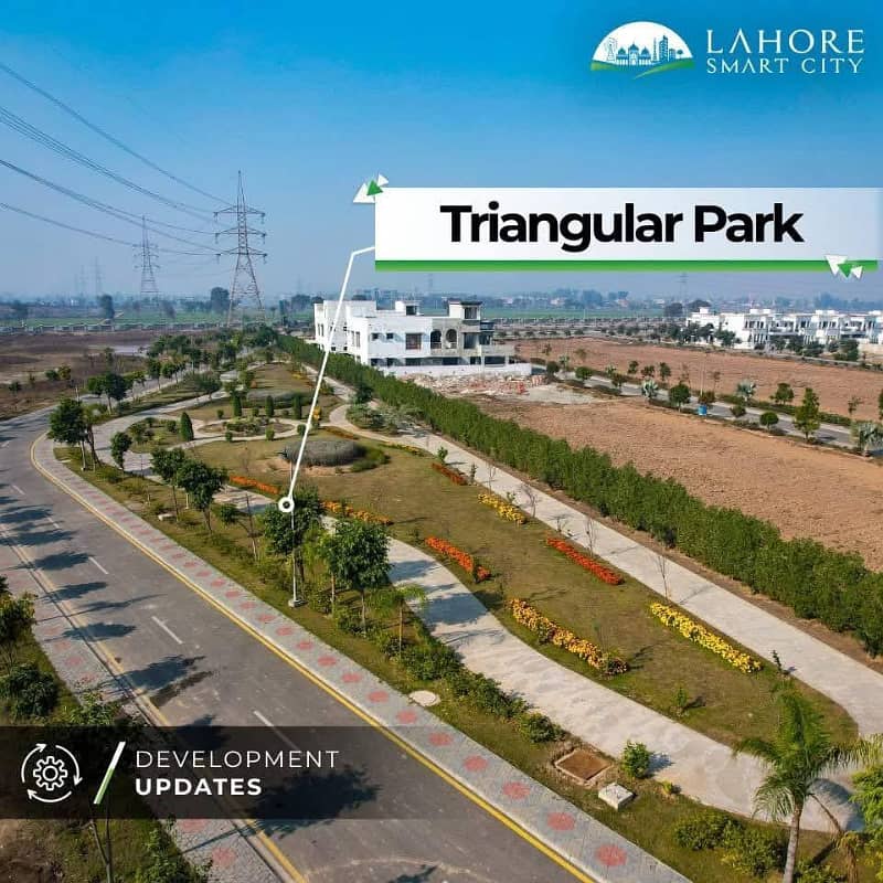 5 MARLA NEAR TO POSSENTION PLOT AVAILABLE IN LAHORE SMART CITY 1