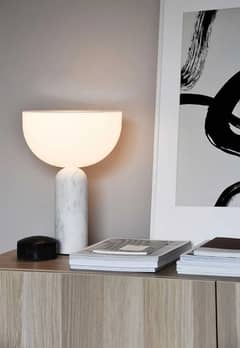 LumiGlow Marble Table Lamp – Luxury & Modern Lighting for Home & Offic