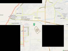 14.32 MARLA PLOT FOR SALE MAIN 60FIT ROAD DREAM GARDEN LAHORE H BLOCK