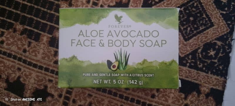 Aloe Avocado Face & body soap 1