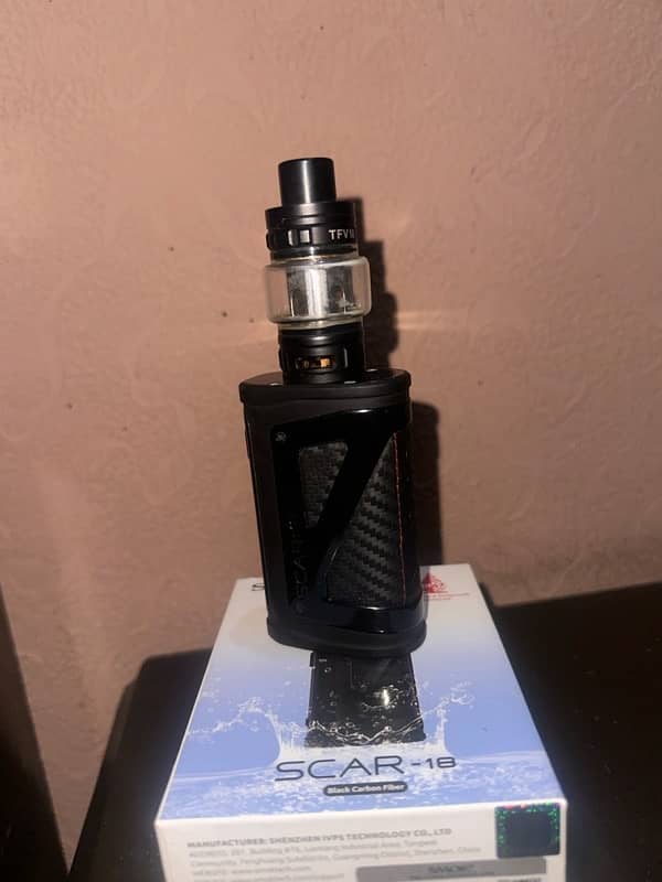 Smok vape scar-18 carbon fibre 0