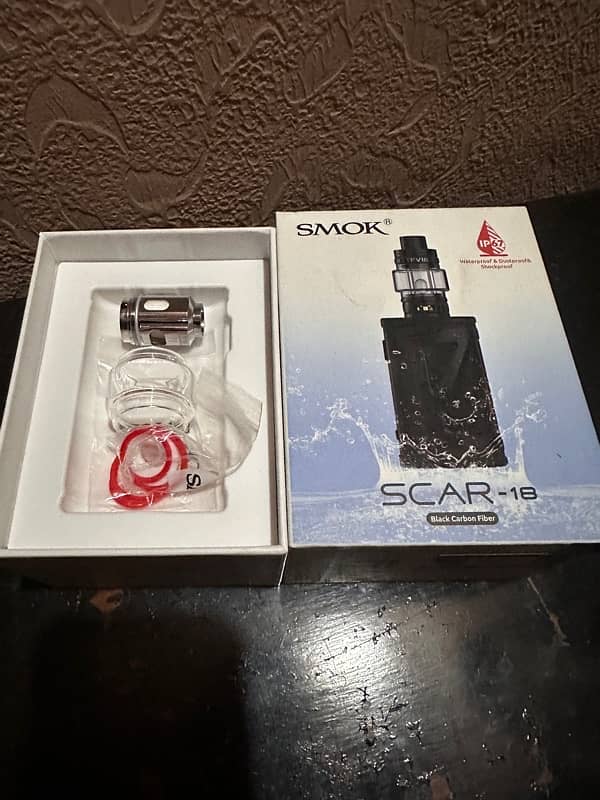 Smok vape scar-18 carbon fibre 3