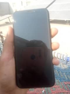 no pta ,new mobile ,i phone x,256gb storge, falt only one dot