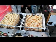 Worker needed for fries and burger stall