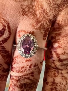 Amethyst Stone Ring