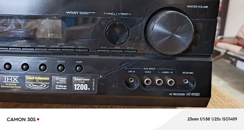 ONKYO model number HT-R980 2