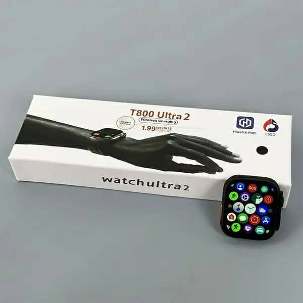 Ultra 10 Smart Watch + Free T800 Ultra 2 Smart Watch i 2