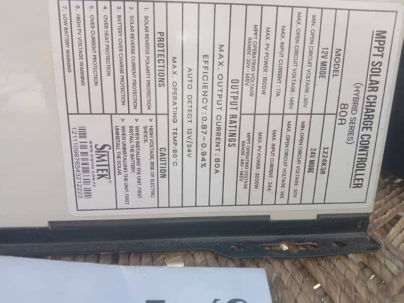 MPPT Solar Charge Controller 80 Ampere 9