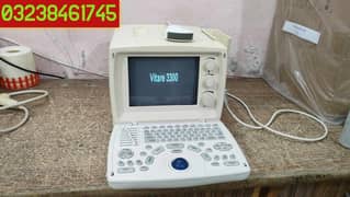 used china vitare 3300 ultrasound machine like new condition