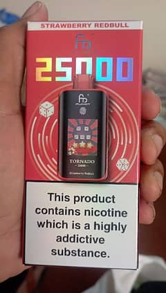 Brand New Vape Fumot Tornado 25000