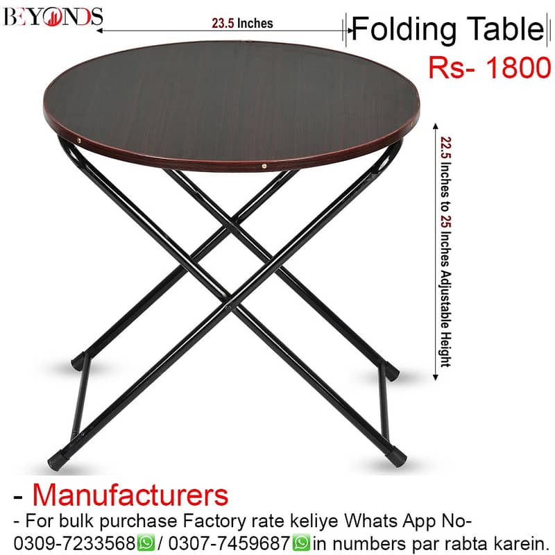 folding table/iron table/table/square table/cloth stand/table for sale 0