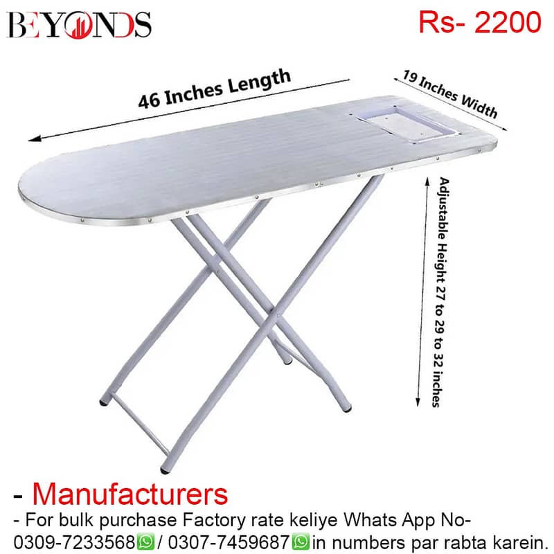 folding table/iron table/table/square table/cloth stand/table for sale 9