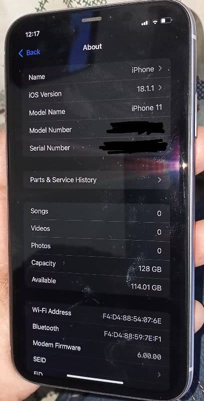 urgent sale  128GB 0