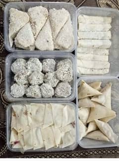 frozen food are availble ۔all items snacks salan