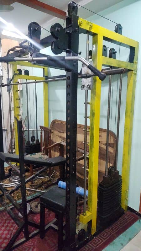 Gym multiple exercise machine for sale in rawalpindi 1