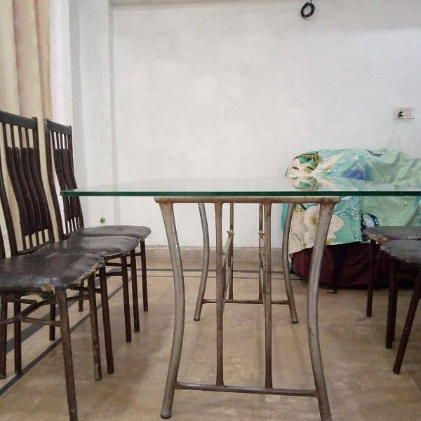 Dining table with 6 chairs 1