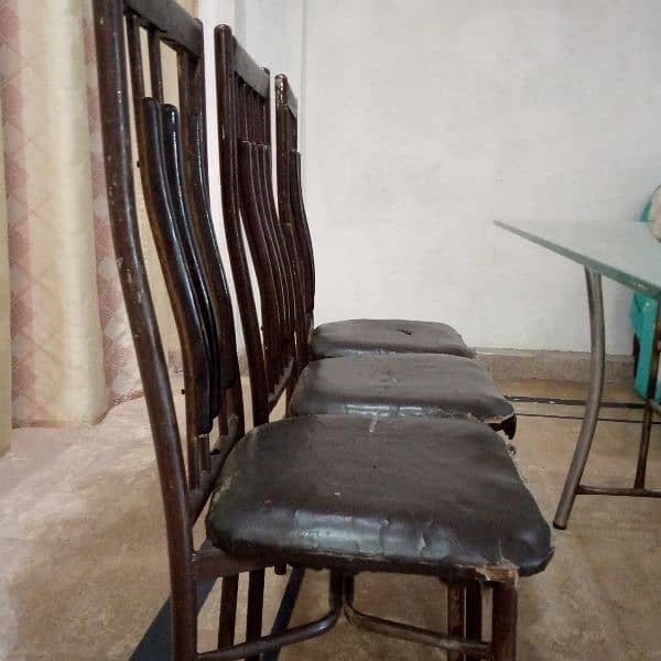 Dining table with 6 chairs 3