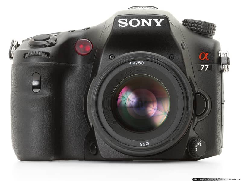 Sony SLT-A77 24.3 MP 16-50mm Lens DSLR Camera 1