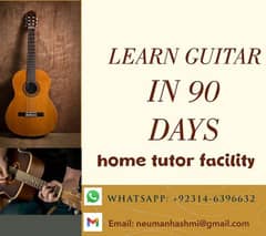 Learn Guitar in 90 days