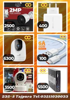 CCTV Camera & Mobile Accessories