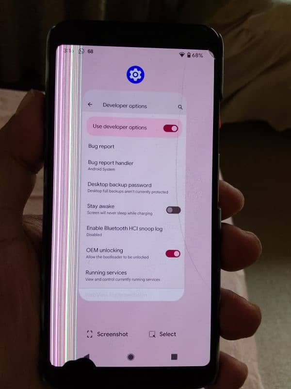 pixel 3 line and crack hai oem unlock hai 2