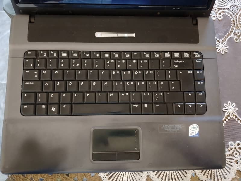 HP Core 2 duo laptop notebook 550 3