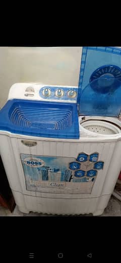 boss double washing machine