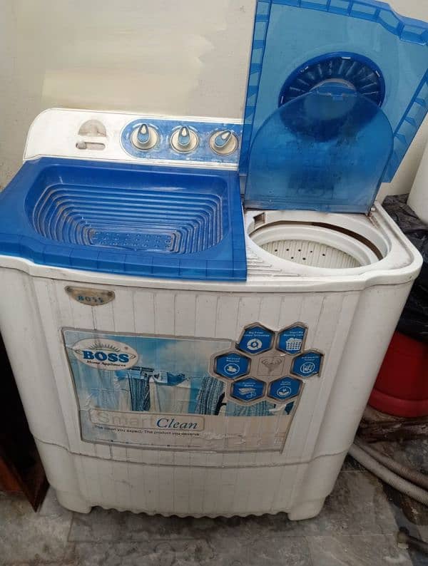 boss double washing machine 4