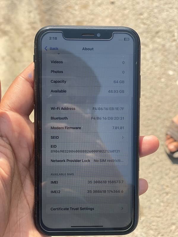 iPhone XR FU 0321/8302231 8