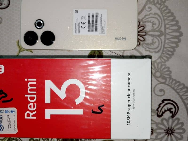 Redmi 13 10/10 Phone 8/128 GB Just Box Open Not Used 7