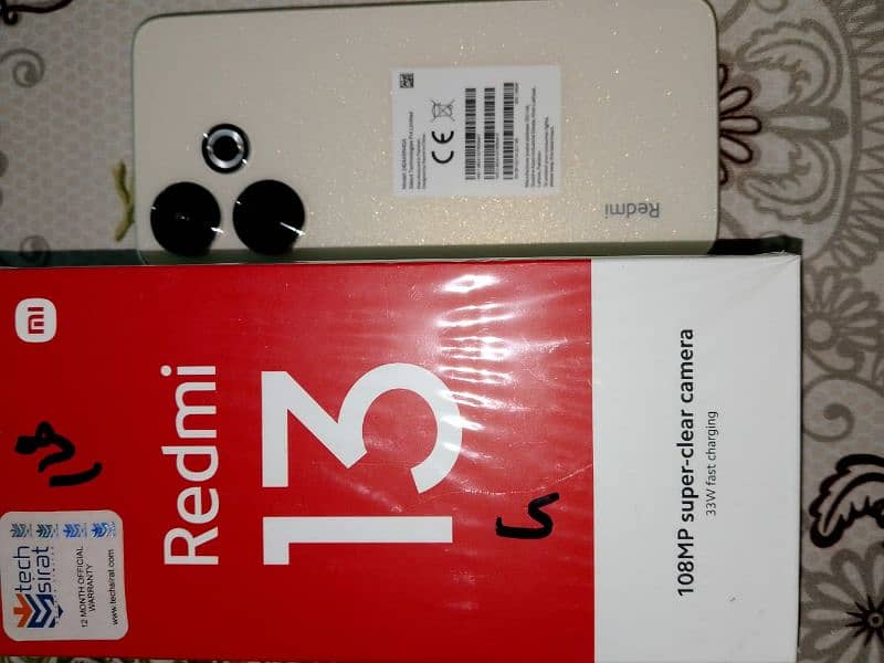 Redmi 13 10/10 Phone 8/128 GB Just Box Open Not Used 8