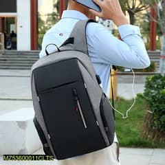 Casual Laptop backpack with  Charging port