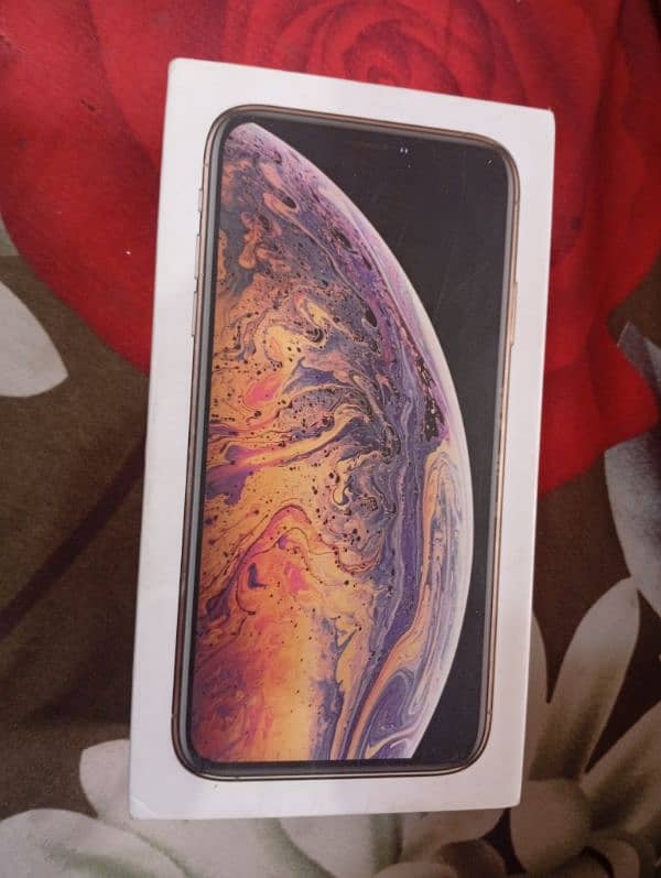 I phone xs Max 256 gb PTA Official Approved With Box 10