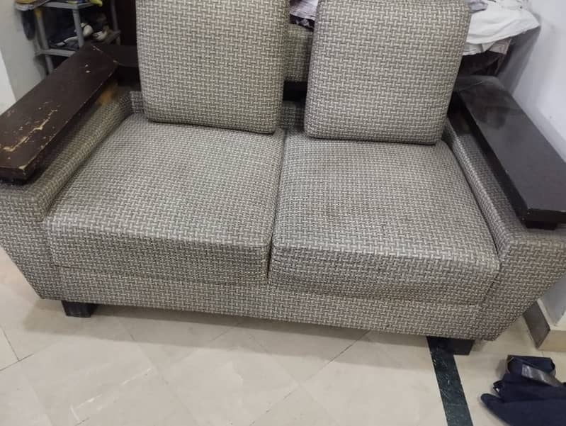 Sofa Set // 7 seater sofa set // Wooden Sofa 3