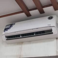 Dawlance 1.5 ton DC inverter heat and cooling good condition