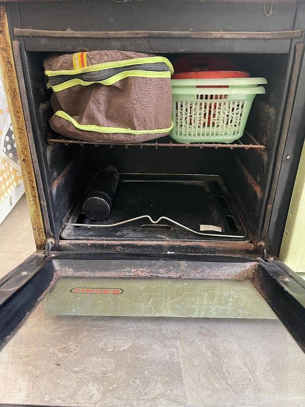 used singer oven and burner 4