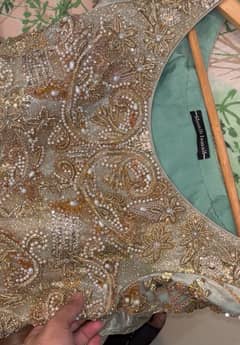 Bridal Maxi / walima dress / wedding / Party / Dress / designer maxi