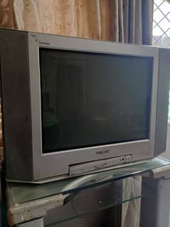 Sony Trinitron with original speakers.