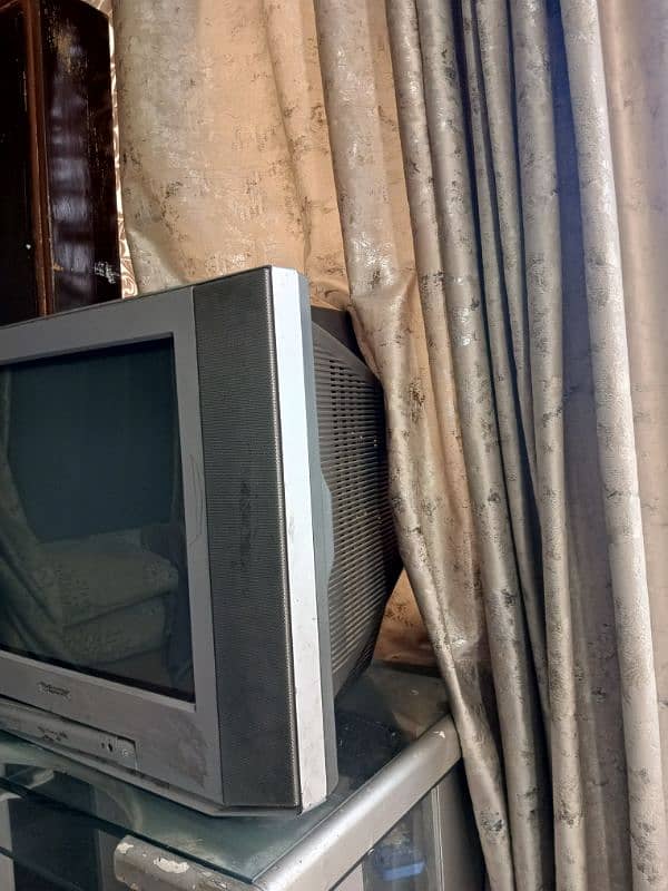 Sony Trinitron with original speakers. 2