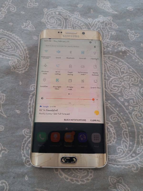 Samsung s6 edge plus 4/32 official approved 1